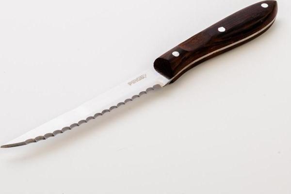 Pirge Steak Bıçağı Gül Sap 12 Cm 41091 - Image 1