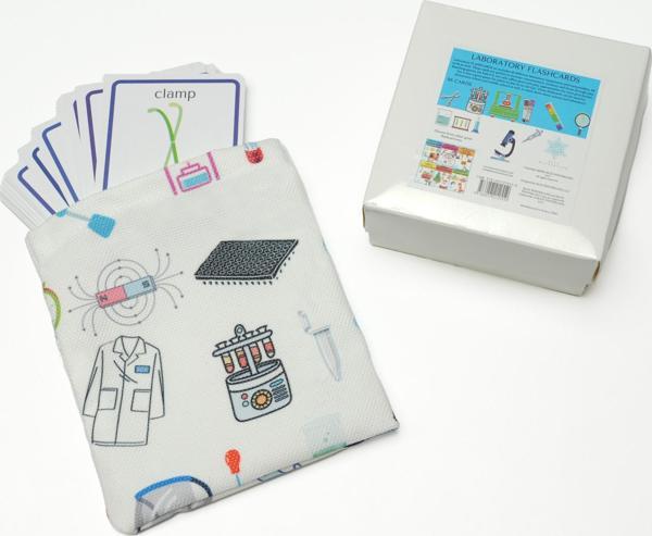 Laboratory Flashcard: Memory And Matching Game:  96 Kartlı Ingilizce, Laboratuvar Araç ve Gereçleri Hafıza ve Eşleştirme Oyunu - Image 1