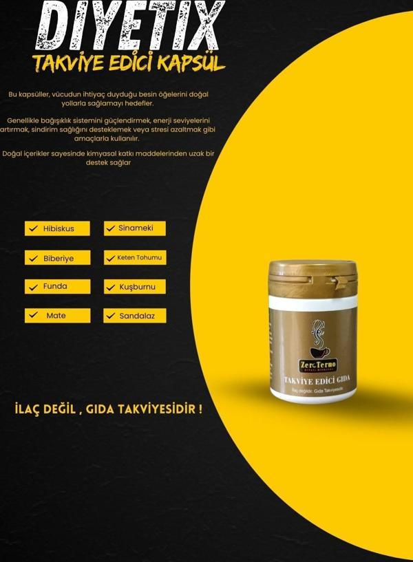 Diyetix Zerotermo Takviye Edici Gıda Kapsül - Image 1