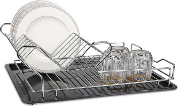 Nilşah Tek Katlı Tel Bulaşıklık-Krom - Image 1