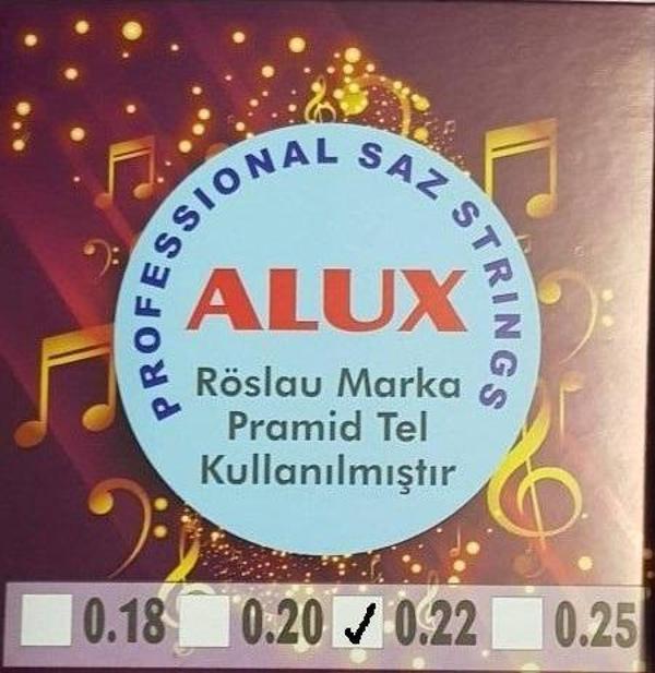 ALUX DİVAN BAĞLAMA TELİ PİRAMİD 0.22 - Image 1