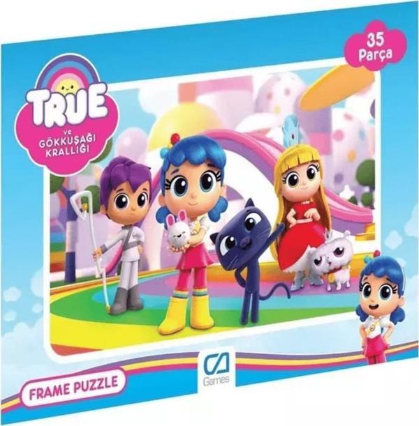 Ca Games True Frame Puzzle 35 Parça 5196-5197 (Karışık Desen 1 Adet) - Image 1