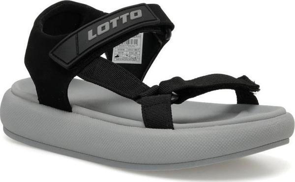 LOTTO SCIROCCO 3FX SİYAH COMFORT CASUAL ANATOMİK SPOR SANDALET - Image 1