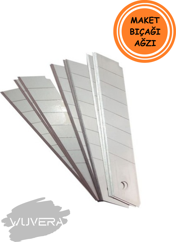 Wuvera Maket Bıçağı – Geniş Ağız 0,5 mm (10 Adet) - Image 1