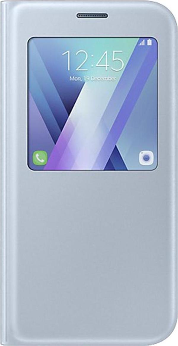 Galaxy A7(2017) ile Uyumlu S View Cover Mavi EF-CA720PLEGWW - Image 1