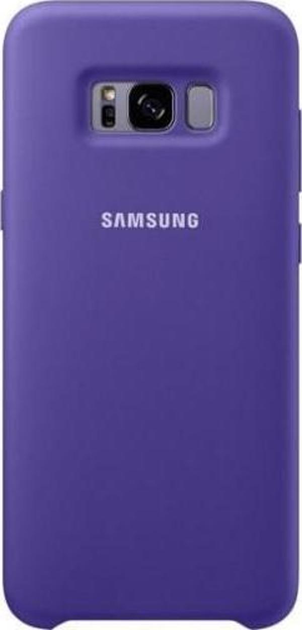 Galaxy S8 Plus ile Uyumlu Silikon Kılıf Mor EF-PG955TVEGWW - Image 1