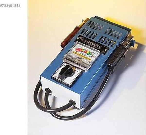 SOYBERG 123 AKÜ TEST CİHAZI 16V 300A RENDE TİPİ ŞALTERLİ ANALOG GÖSTERGELİ - Image 1
