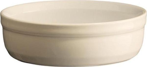 Emile Henry Fırın Kabı Yuvarlak Creme Brulee Ekru-Clay - Image 1