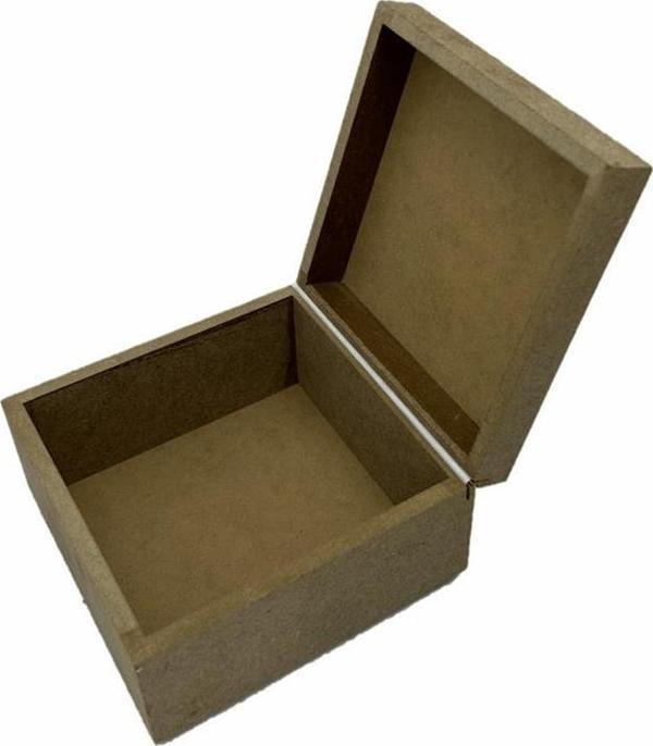 Küçük Boy Ahşap Kutu 11x11 Cm - Image 1