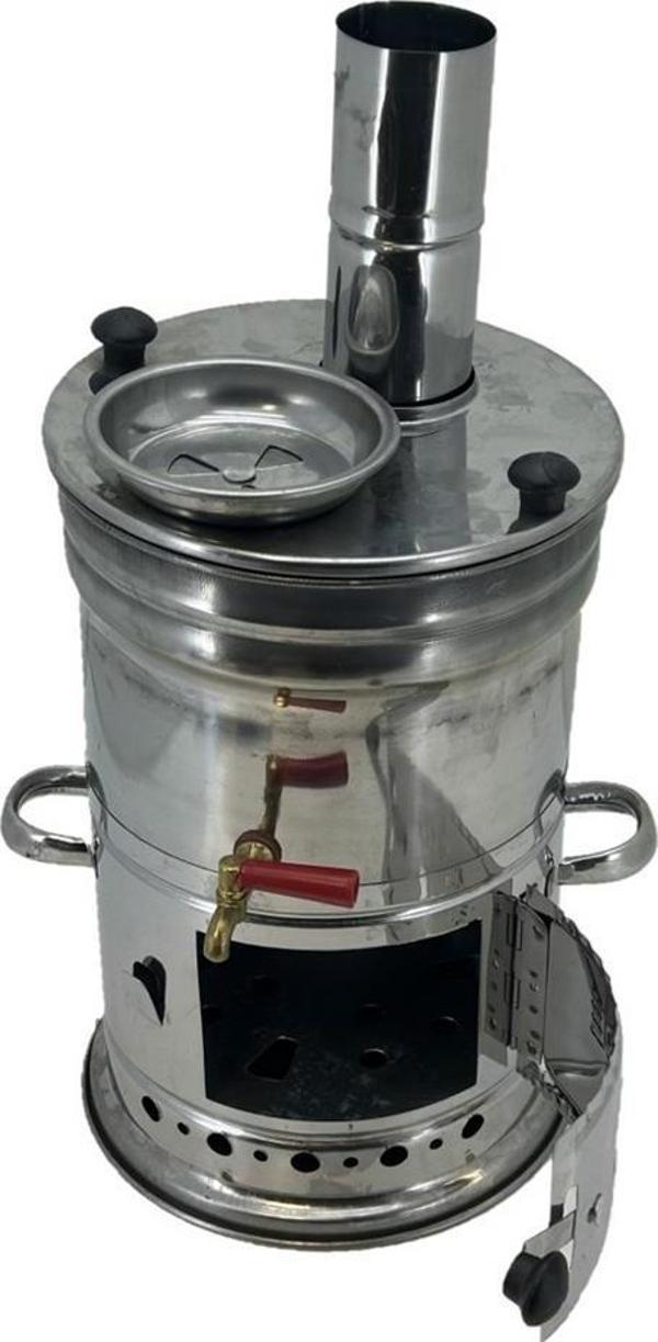 Paslanmaz 304 Çelik 5 litre Semaver - Image 1