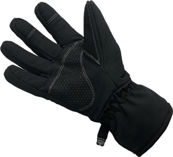 Softshell Cay254 L Beden Motosiklet Spor Eldiveni Siyah - Image 1