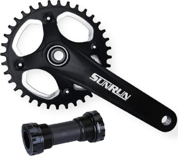 Sunrun 32T Tek Yaprak 7-8-9-10-11 Vites Hollowtech Aynakol 170mm - Image 1
