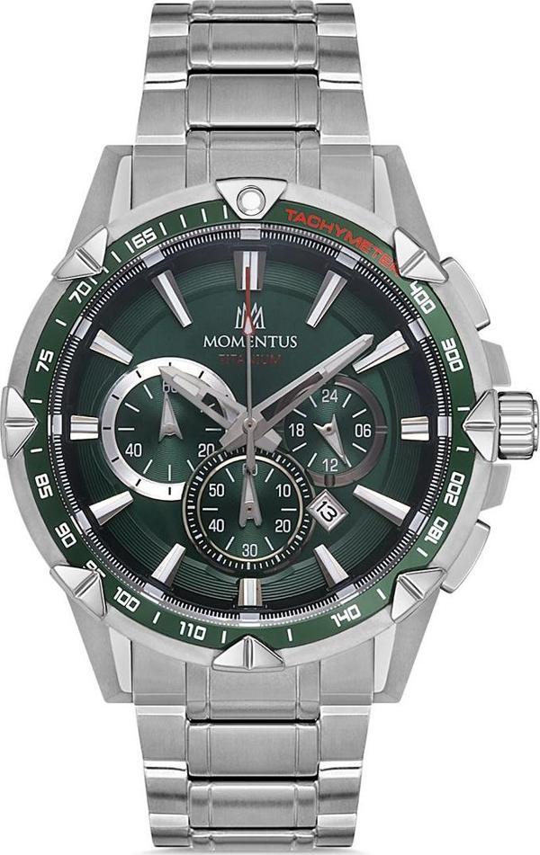 Momentus X800V-25SS Titanyum Erkek Kol Saati - Image 1