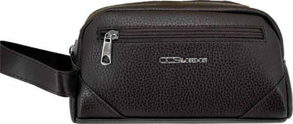 Ççs London 31503 Seyahat Losyon Tıraş Takımı Çantası Kahve - Image 1