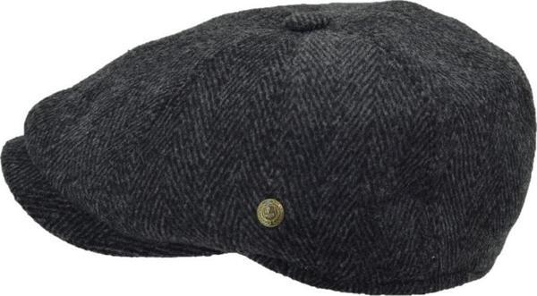 Peaky Blinders İngiliz Model Yün Kasket Koyu Gri - Image 1