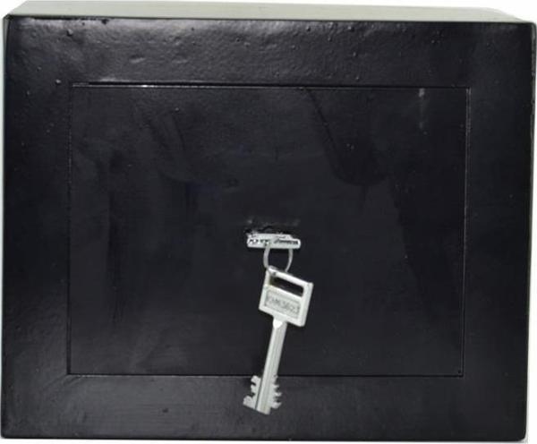 Anahtarlı Ev Ofis Kasası Çelik Kasa 30x19x27 Cm - Image 1