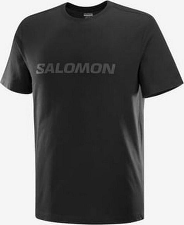 Salomon LC2526600 Big Logo Tee M Erkek Spor Tişört - Image 1