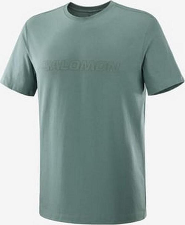 Salomon LC2526700 Big Logo Tee M Erkek Spor Tişört - Image 1
