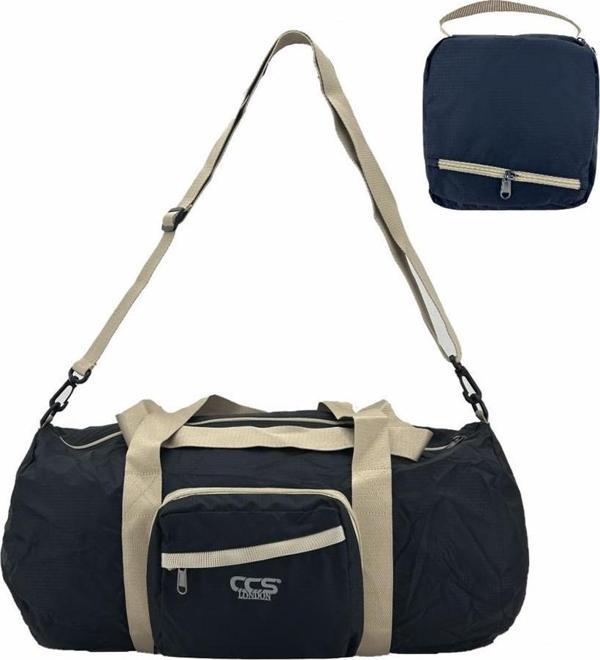 ÇÇS 40220 Katlanır Seyahat Spor Çanta Siyah - Image 1
