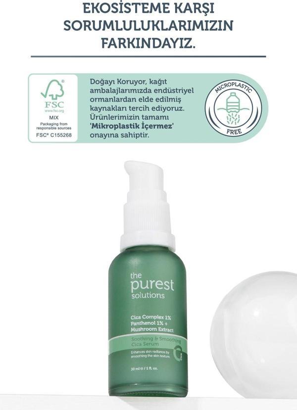 The Purest Solutions Hassas Ciltler için Kızarıklık Karşıtı Cica Serum 30 ml - Image 1