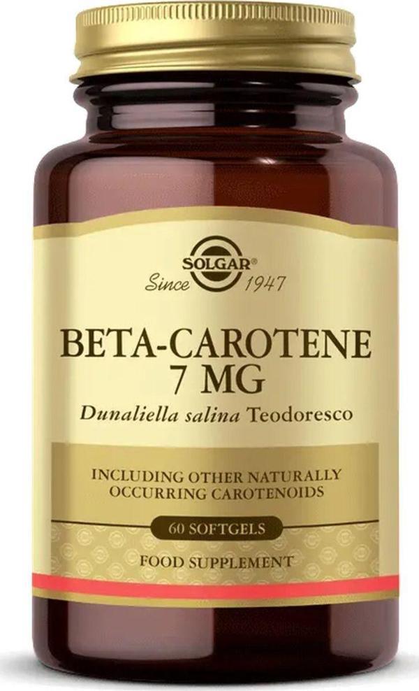 Beta Carotene 7  mg 60 Kapsül - Image 1