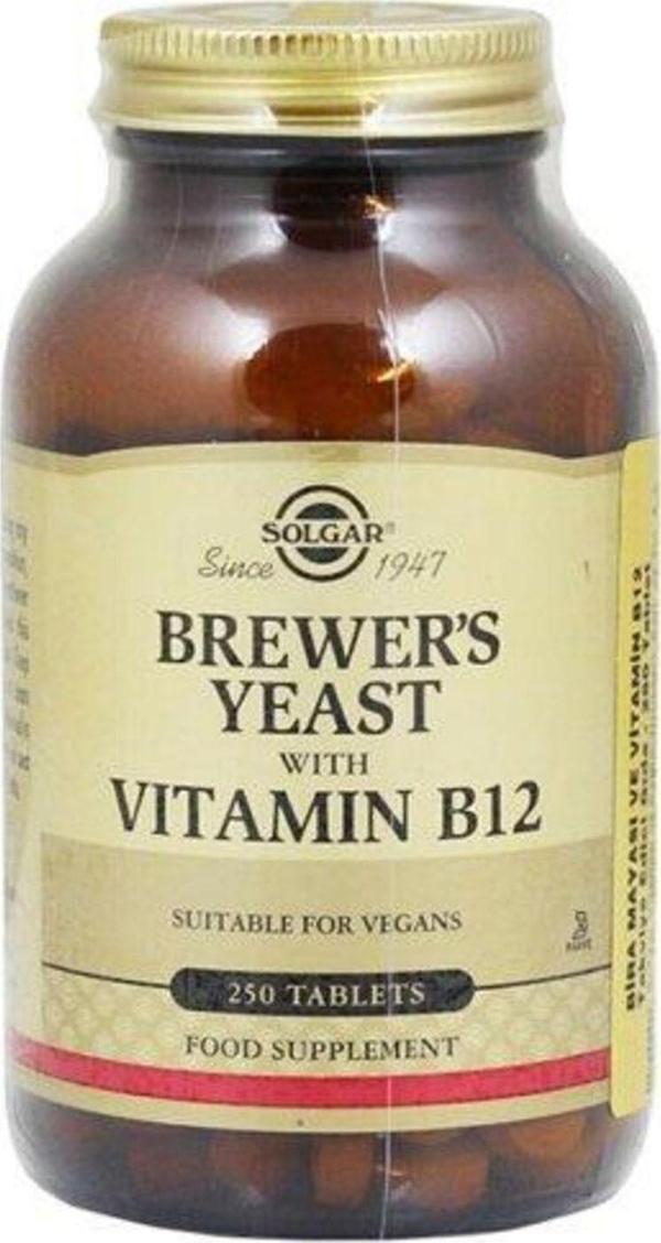 Brewer’s Yeast With Vitamin B12 250 Tablet - Image 1