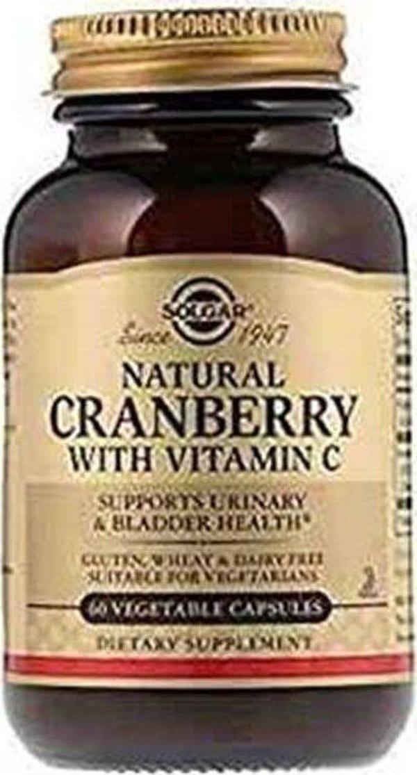 Cranberry With Vitamin C 60 Kapsül - Image 1