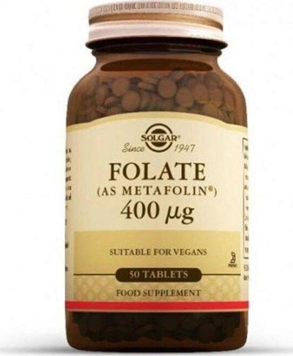 Folate 400 Mg 50 Tablet - Image 1