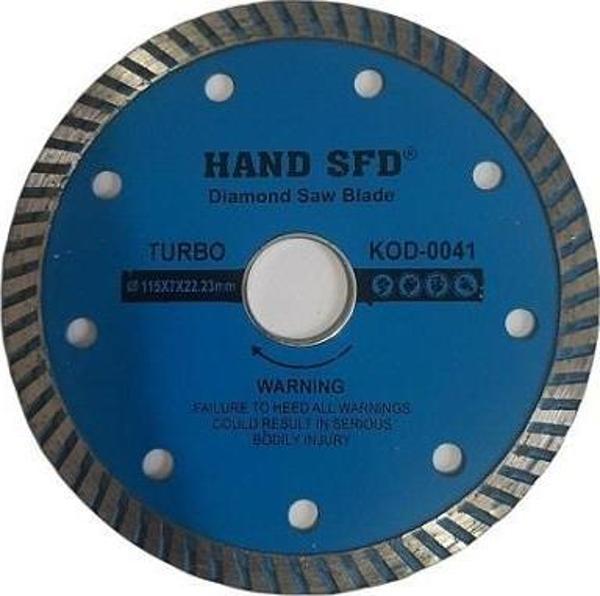 HAND SFD Turbo Kanallı Elmas Testere 115mm  - Image 1