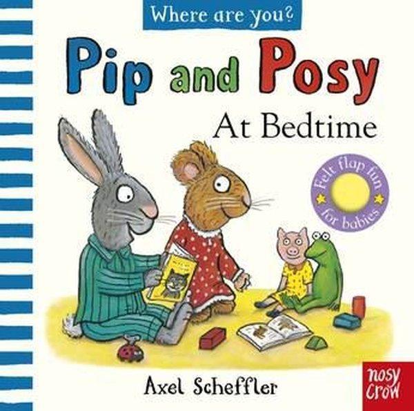 Pıp And Posy Felt Flaps Bedtıme - NOSY CROW - Image 1