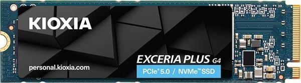 KIOXIA LVD10Z001TG8 EXCERIA PLUS G4 NV M.2 1TB (10000/7900MB/s) PCIe + NVMe SSD Disk (GEN5) - Image 1