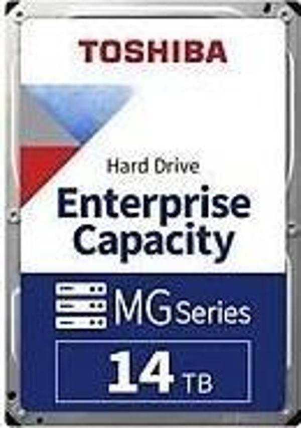 TOSHIBA MG09ACA14TE MG Series 3.5" 14TB 7200rpm 512MB SATA Enterprise 7/24 Harddisk - Image 1