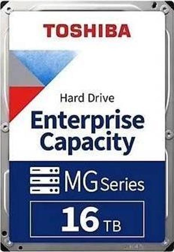 TOSHIBA MG09ACA16TE MG Series 3.5" 16TB 7200rpm 512MB SATA Enterprise 7/24 Harddisk - Image 1