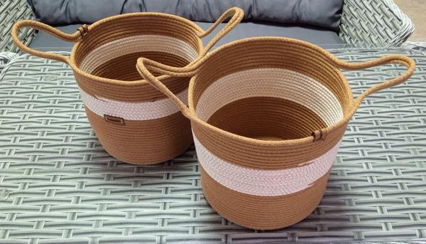 EV BANYO HASIR 2 ADET 18*25CM OYUNCAK PATATES SOĞAN SEPETİ - Image 1