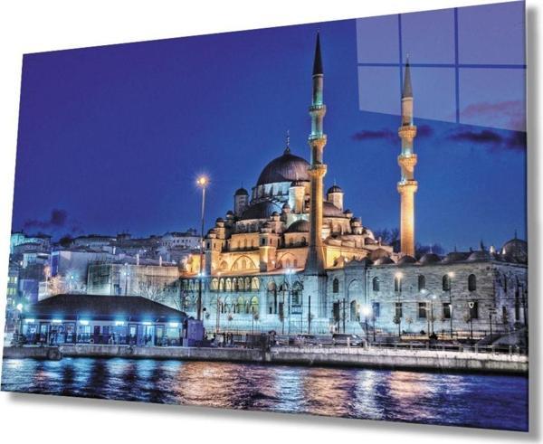 İdealizbiz Cami Manzara 4Mm Dayanıklı Cam Tablo Temperli Cam - Image 1