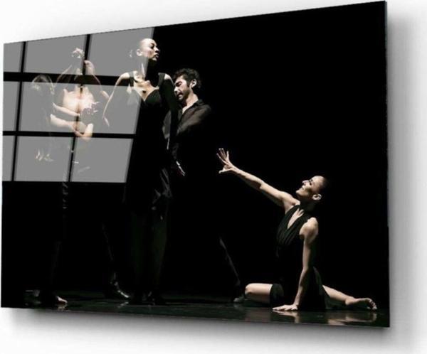 İdealizbiz Dansçılar Cam Tablo - Image 1