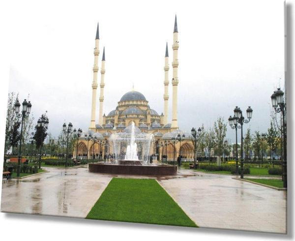 İdealizbiz Cami Manzara 4Mm Dayanıklı Cam Tablo Temperli Cam - Image 1