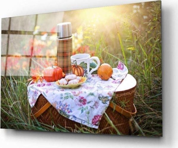 İdealizbiz Piknik Cam Tablo - Image 1