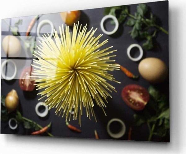 İdealizbiz Spagetti Cam Tablo - Image 1