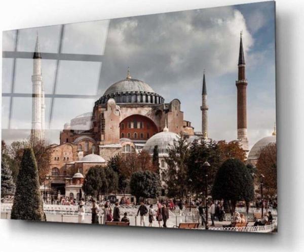 İdealizbiz Ayasofya Cami Cam Tablo - Image 1