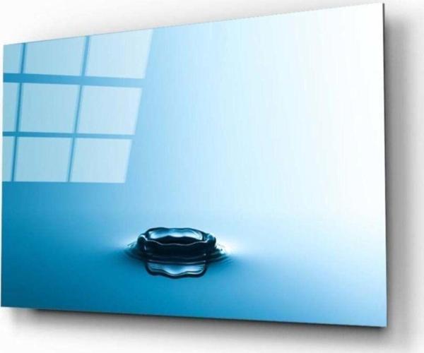 İdealizbiz Su Damlasi Cam Tablo - Image 1
