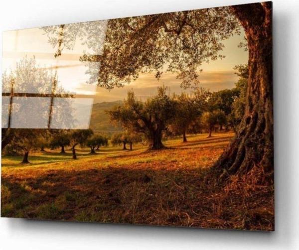 İdealizbiz Son Bahar Cam Tablo - Image 1