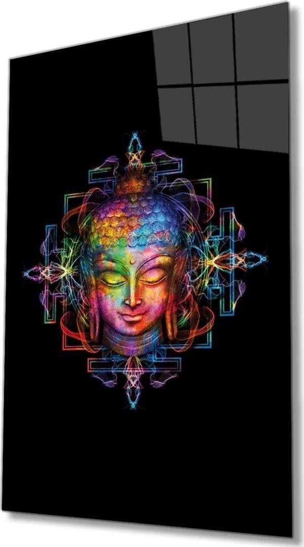 İdealizbiz Buda Cam Tablo - Image 1