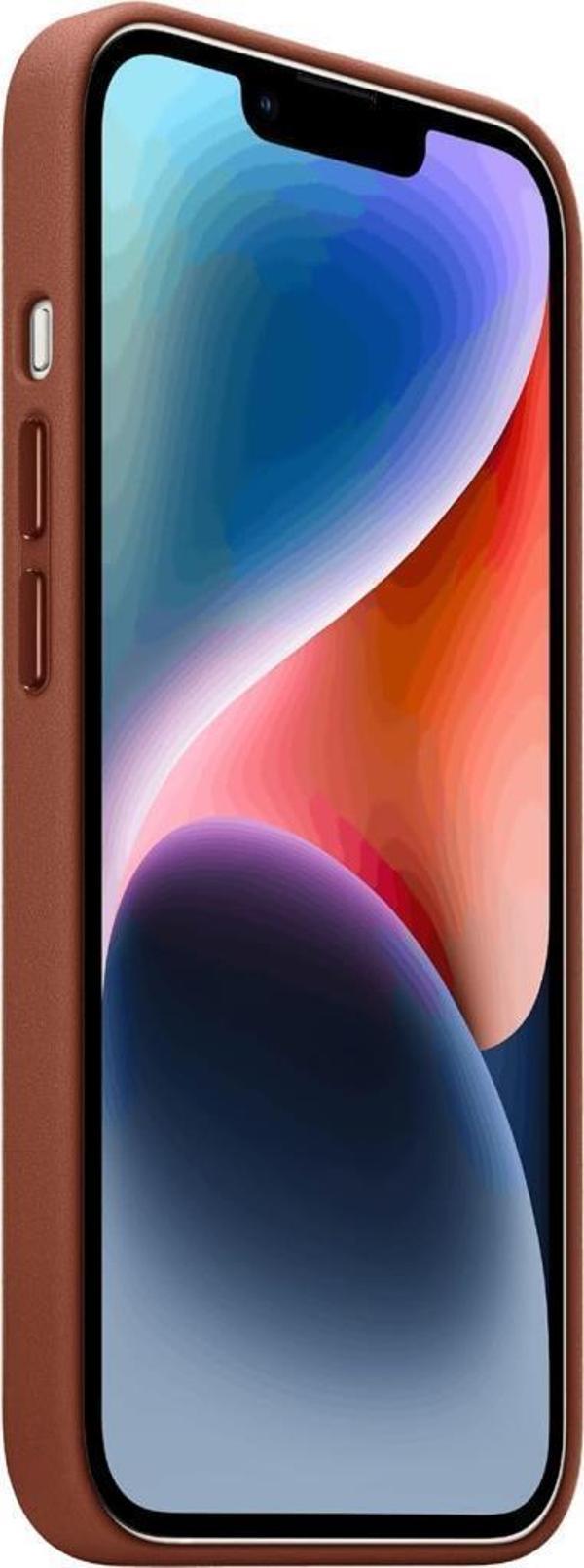 Apple iPhone 14 Plus MagSafe Özellikli Deri Kılıf Toprak Kırmızısı MPPD3ZM/A - Image 1