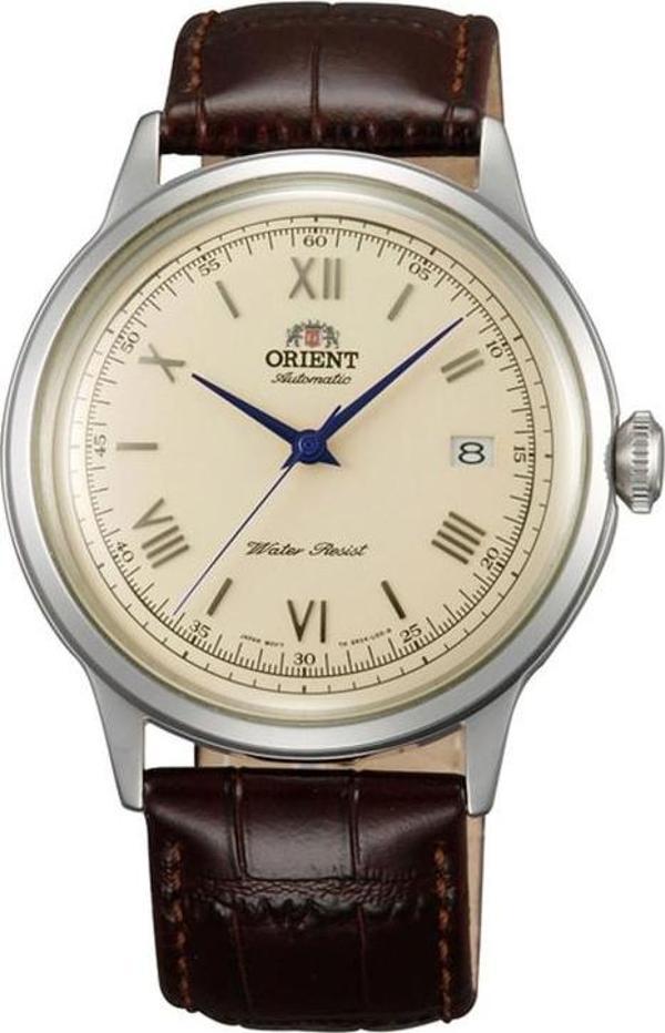 Orient Bambino TAC00009N0 Kurmalı Otomatik Deri Kahverengi Krem Kadran 41 mm Erkek Kol Saati - Image 1