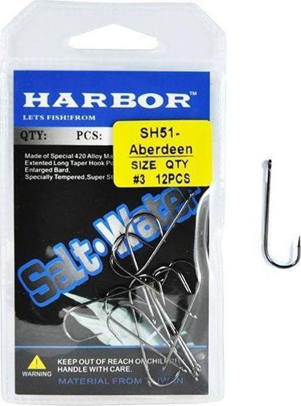 Harbor Sh51 Aberdeen No:3 12pcs İğne - Image 1