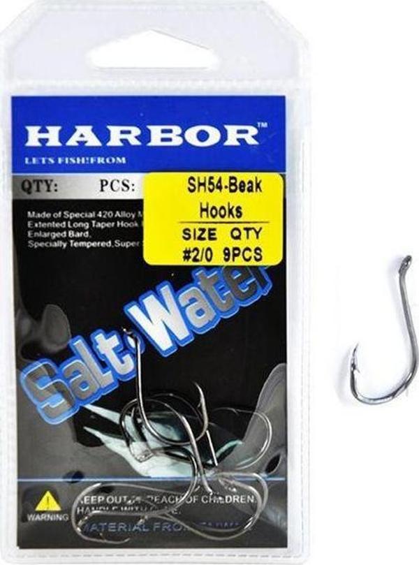 Harbor Sh54 Beak No:2/0 9pcs İğne - Image 1
