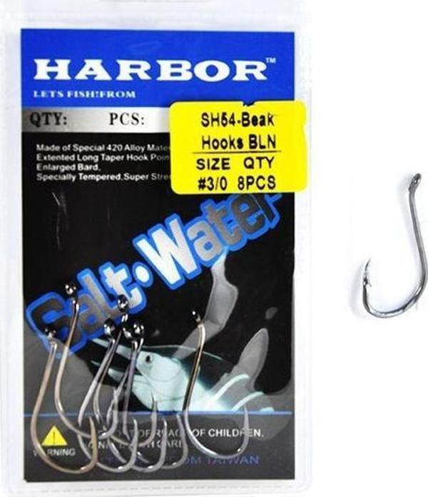 Harbor Sh54 Beak No:3/0 8pcs İğne - Image 1