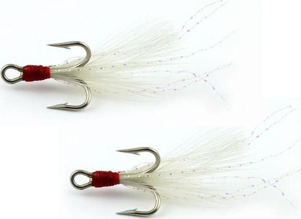 Mustad S233566 3 Lü İğne Tüylü No: 8 2li Pkt - Image 1