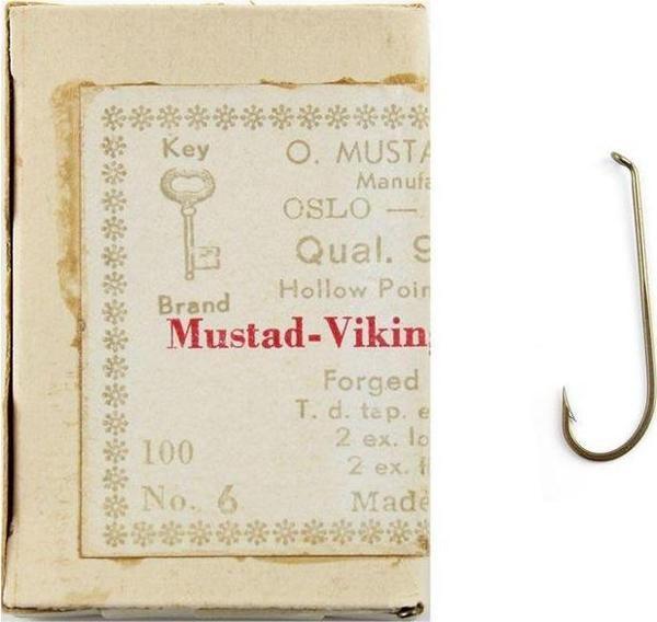 Mustad Viking Hooks 94831 A No:6 100 Pcs İğne - Image 1